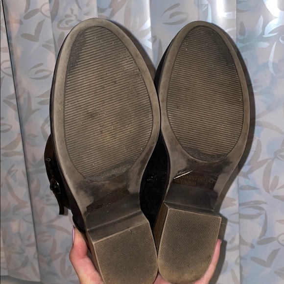 Black Suede Booties - Picture 5 of 5